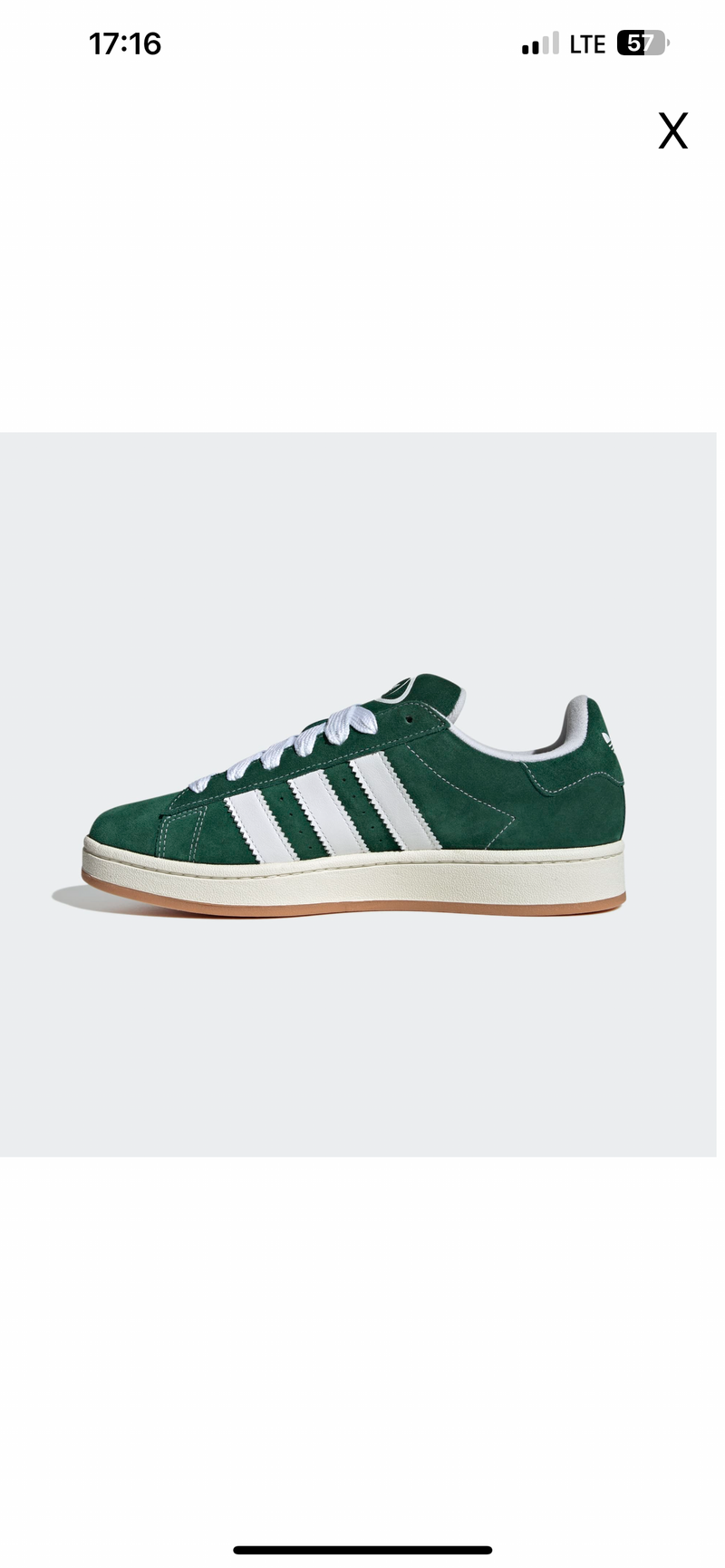 Adidas Campus 00s green