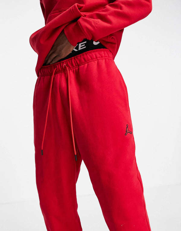 Nike Jordan Essentials fleece jogger in chile red