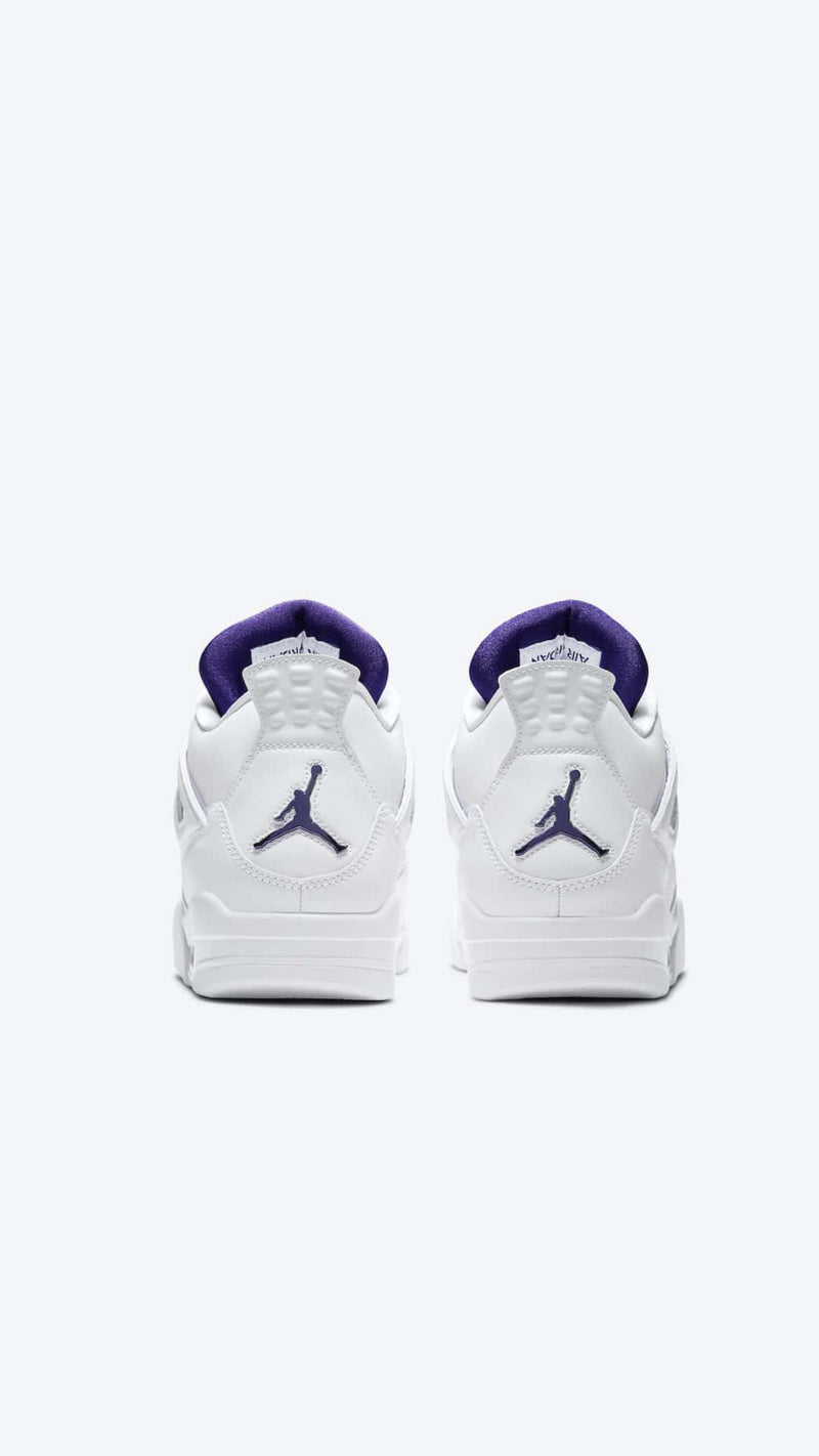 Jordan Retro 4 "Metallic Purple"