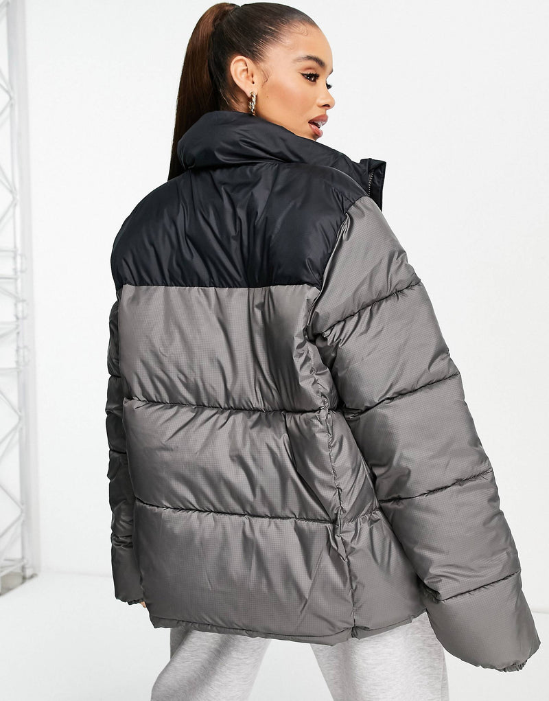 Columbia Puffect jacket in grey Exclusive at ASOS