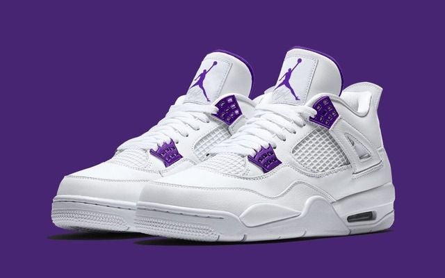 Jordan Retro 4 "Metallic Purple"