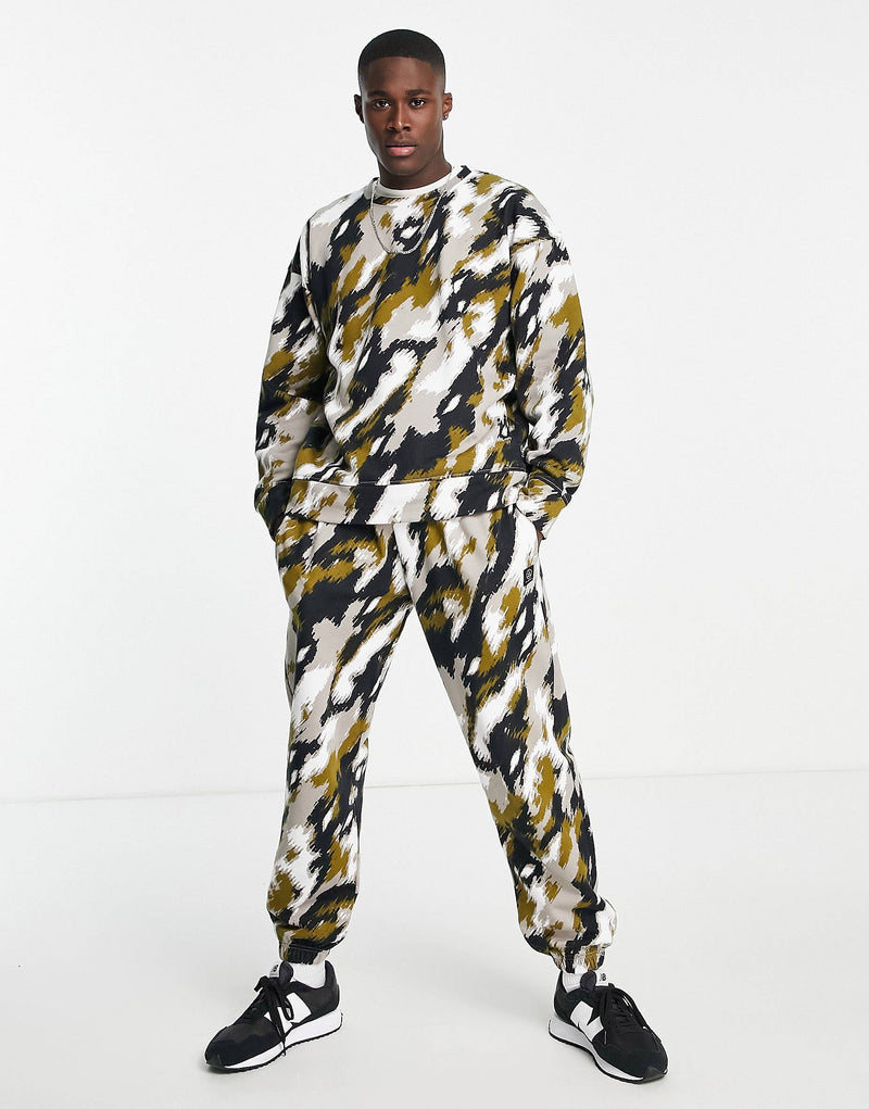 Topman camo print co-ord