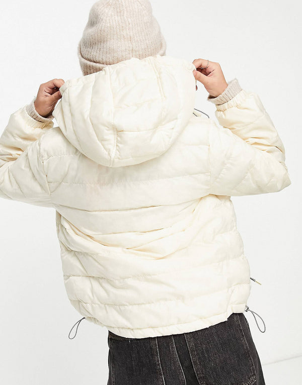 Levi's puffer jacket in ecru